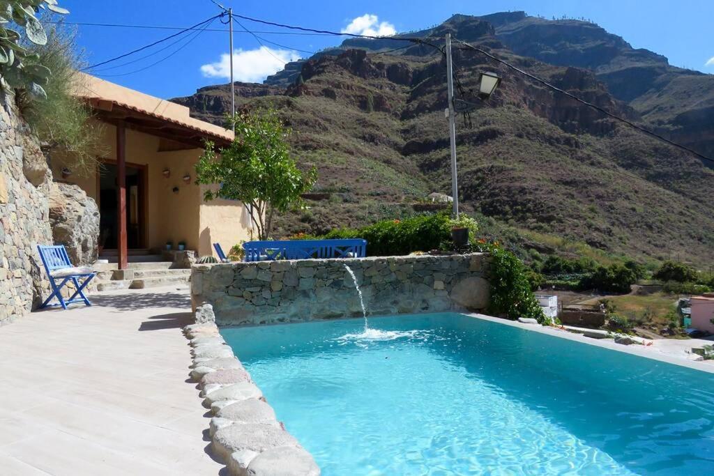 فيلا Casa Con Piscina Privada En Cercados De Espino Las Casillas  المظهر الخارجي الصورة